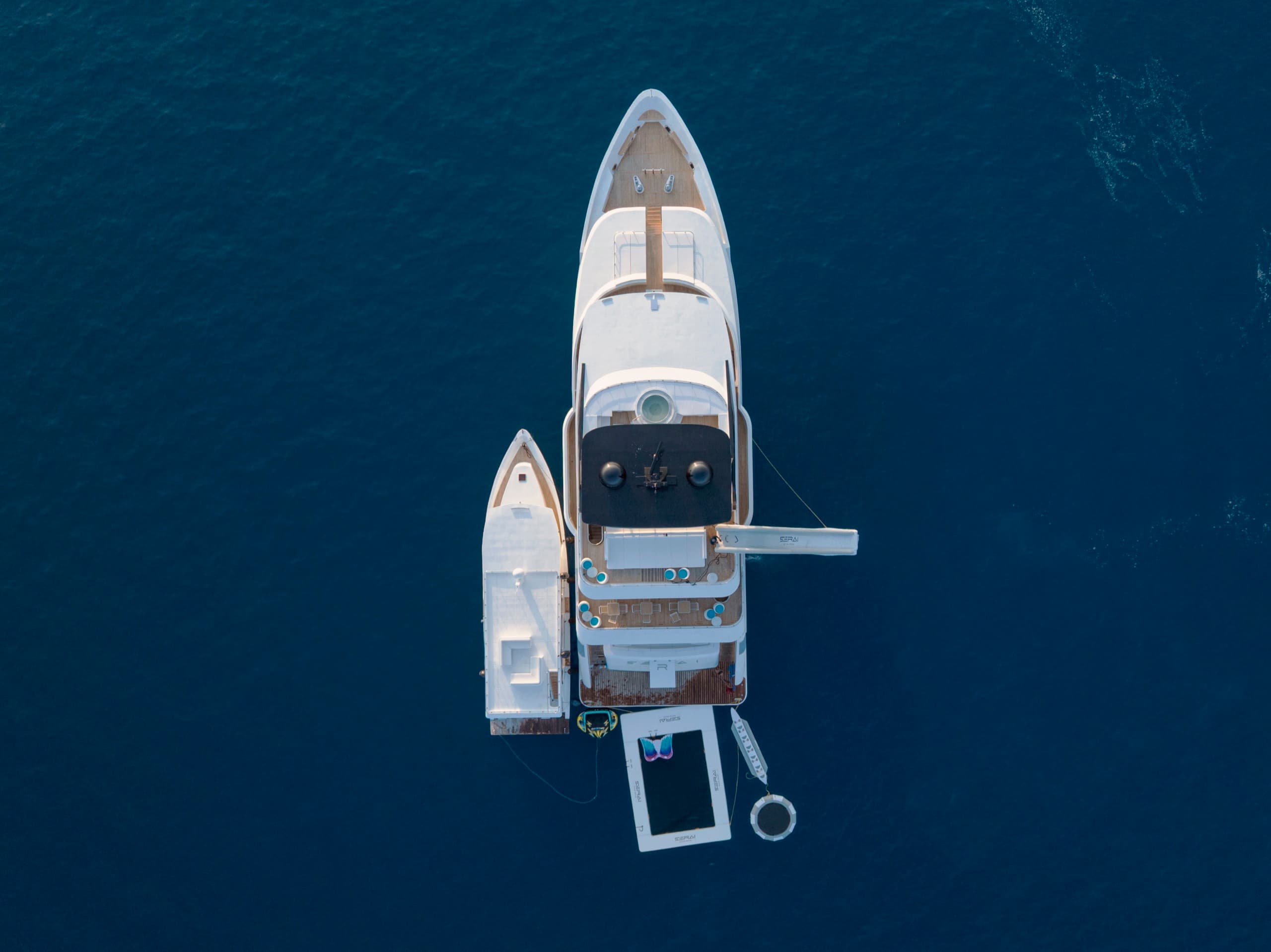 SERAI Ocean Dream at anchor